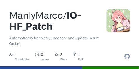 miconisomi|HF Patch for Insult Order v1.0 (mods up to 2023/10/09) .